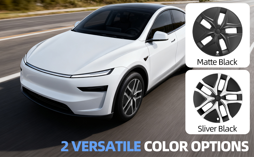 19-Inch Arachnid Style Wheel Covers for 2025+ Tesla Model Y Juniper