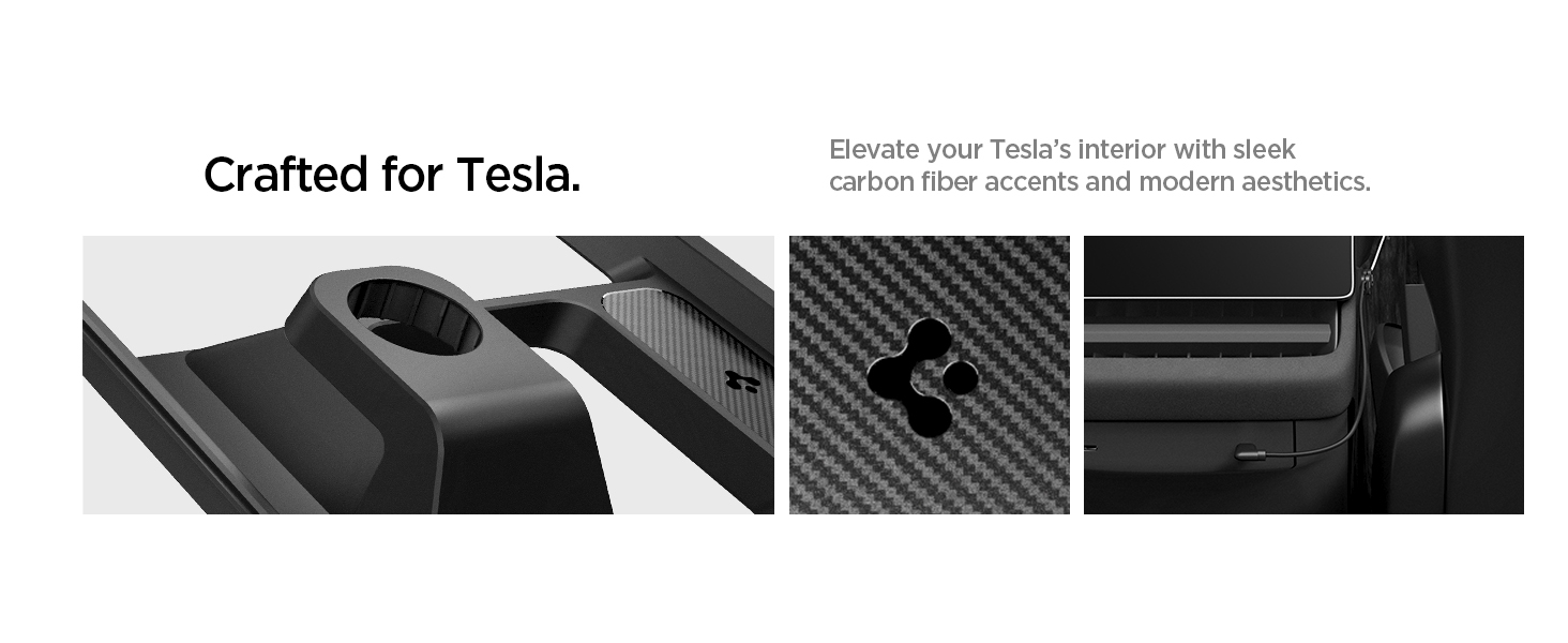 3-in-1 Charging Organizer Mount for Tesla Model 3/Y