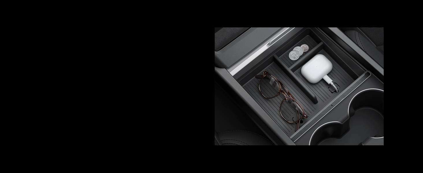 3-in-1 Charging Organizer Mount for Tesla Model 3/Y