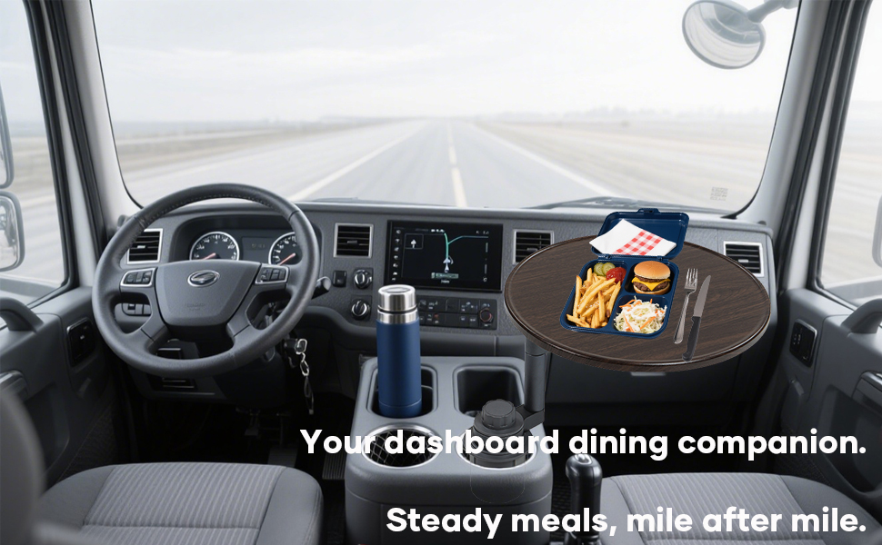 360° Rotating Car Tray Table for Laptop and Meals