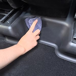 Interior Accessory Kit for New Model Y: Rear Seat Anti-Kick Guards, Under-Seat Corner Protectors, and Seat Rail Covers