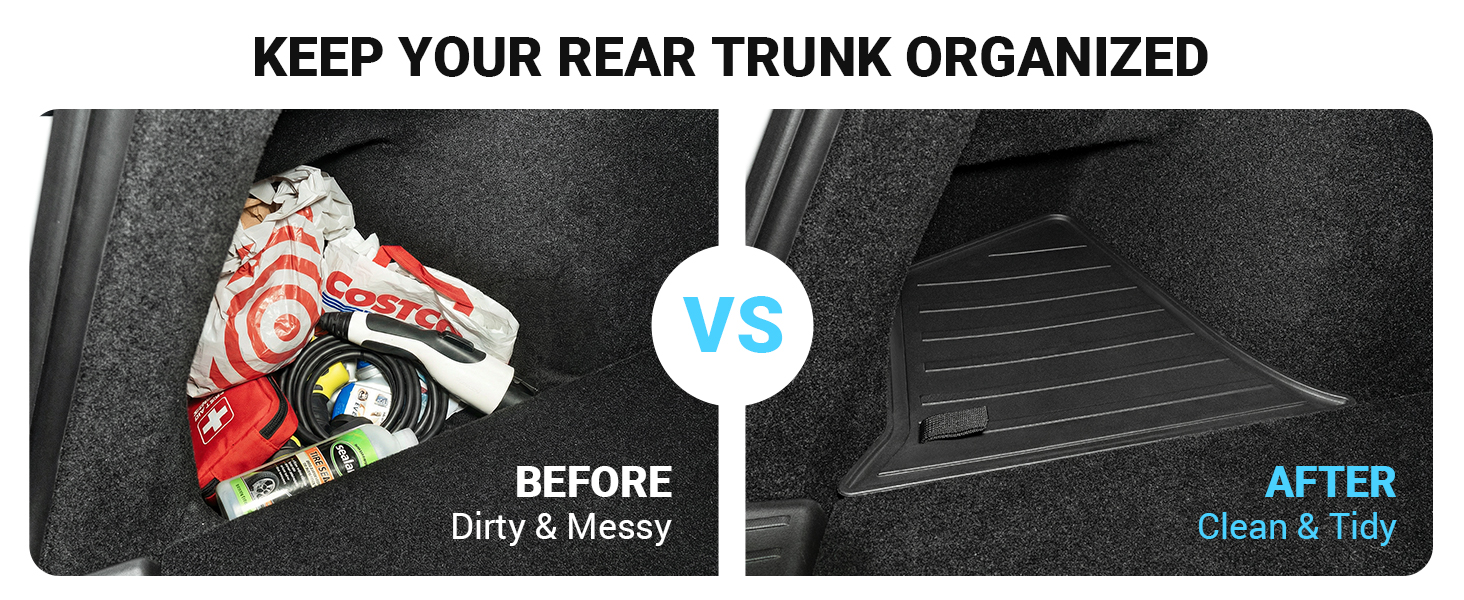 Rear Trunk Storage Bins