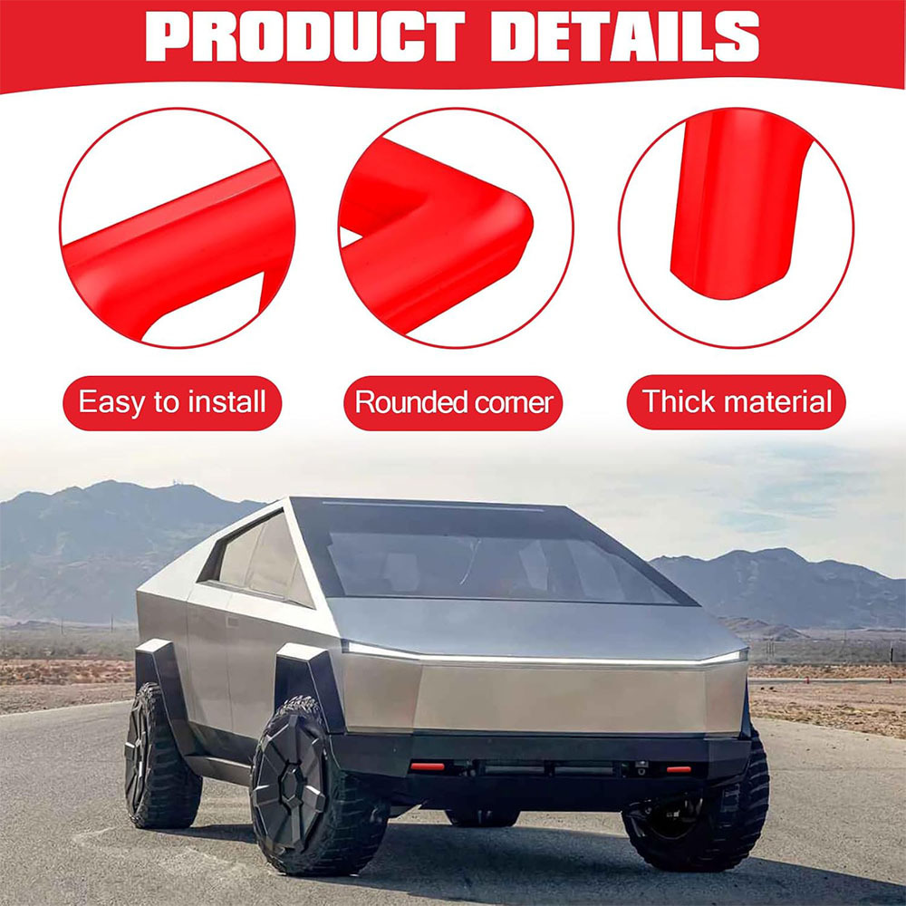 Tow Hook Covers for Tesla Cybertruck Front Bumper
