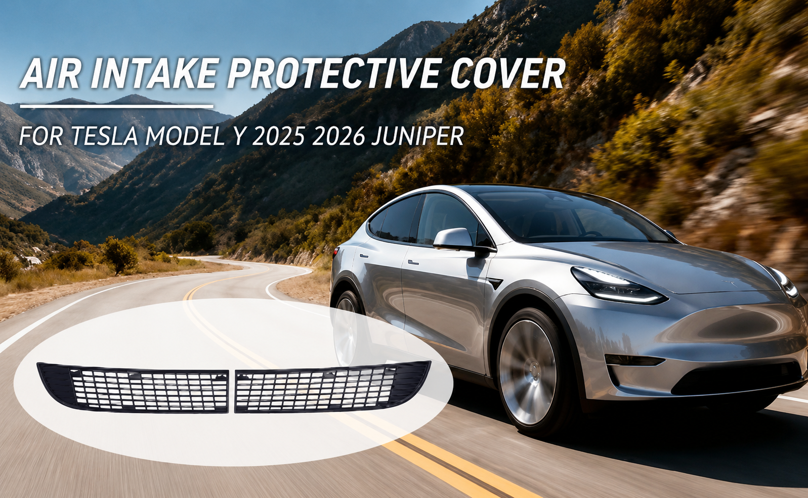 Air Intake Vent Grille Cover for Tesla Model Y