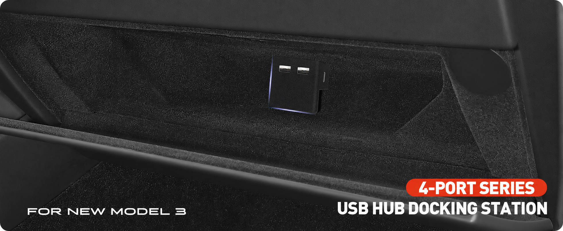 Glovebox USB Hub Expander