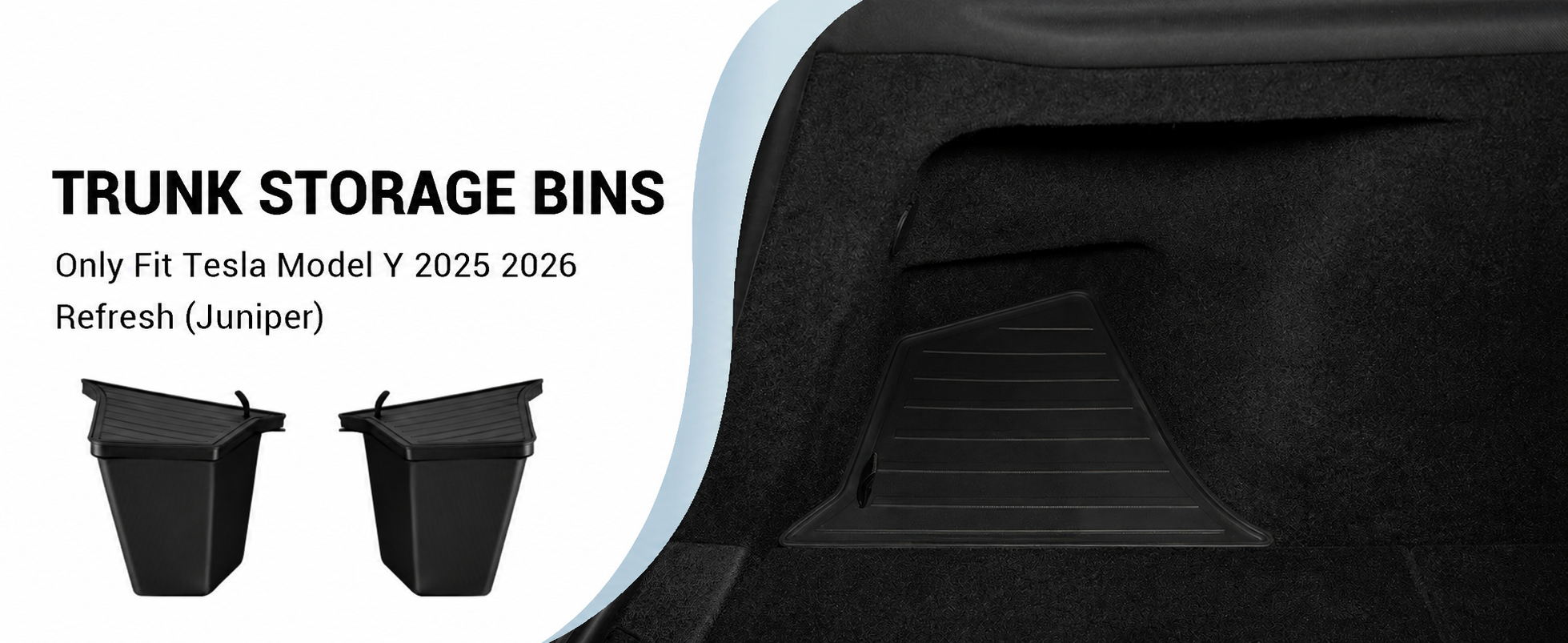 Rear Trunk Storage Bins