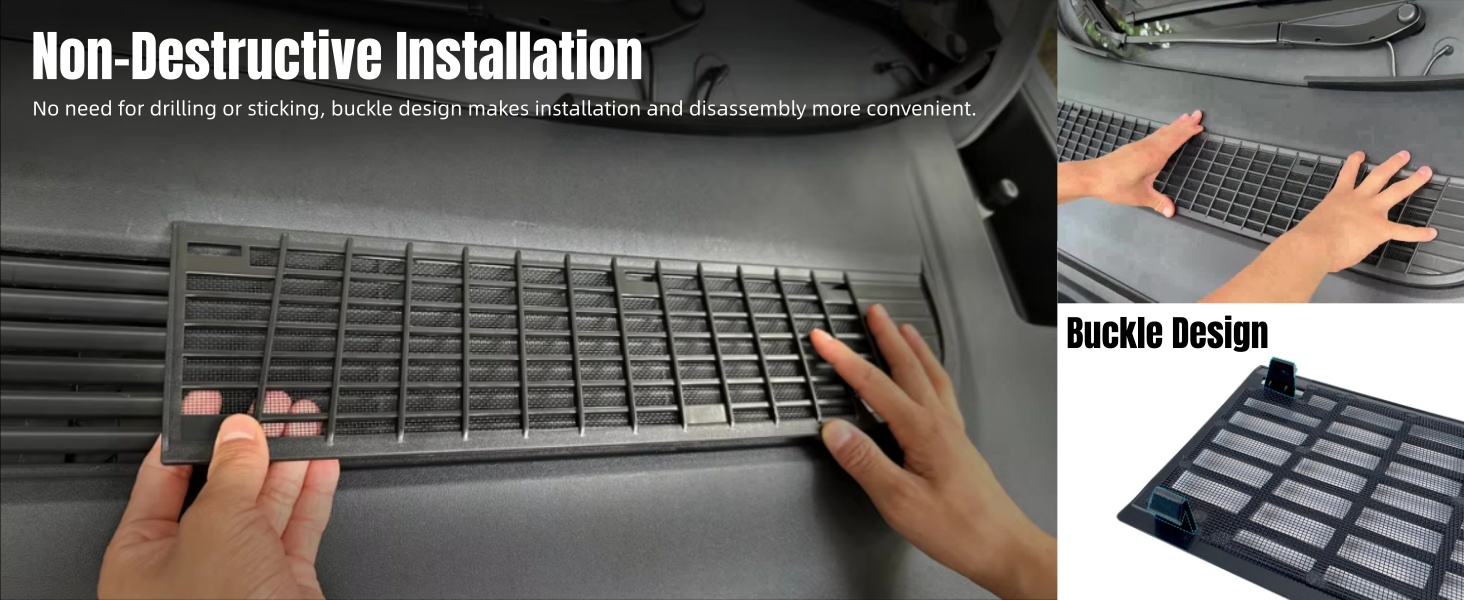 Air Intake Vent Grille Cover for Tesla Model Y