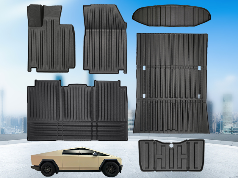 All-Weather Floor Mats for Tesla Cybertruck