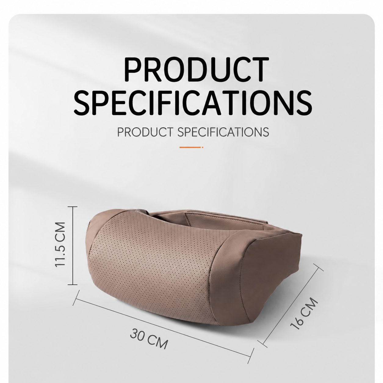Car Headrest & Neck Support Pillow — Compatible with Tesla Model 3, Y, S, and X