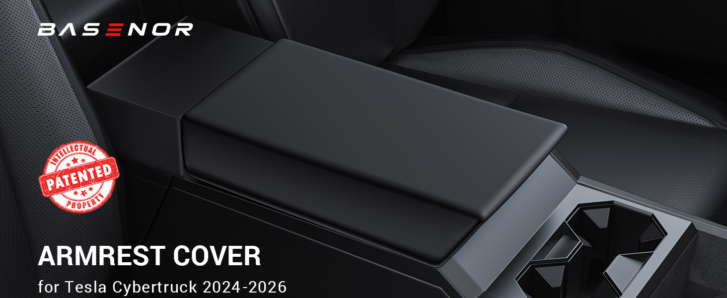 Center Console Armrest Cover for Tesla