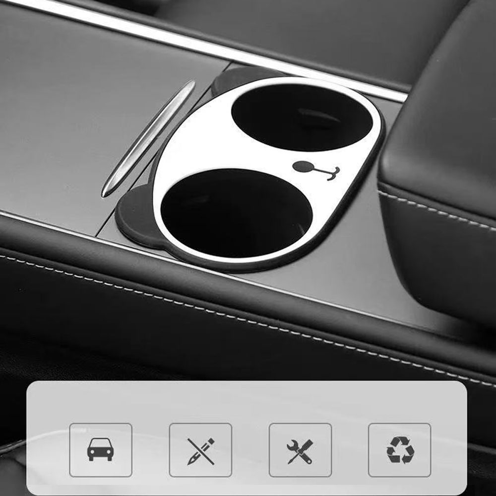 Center Console Cup Holder Insert for Tesla Model 3/Y