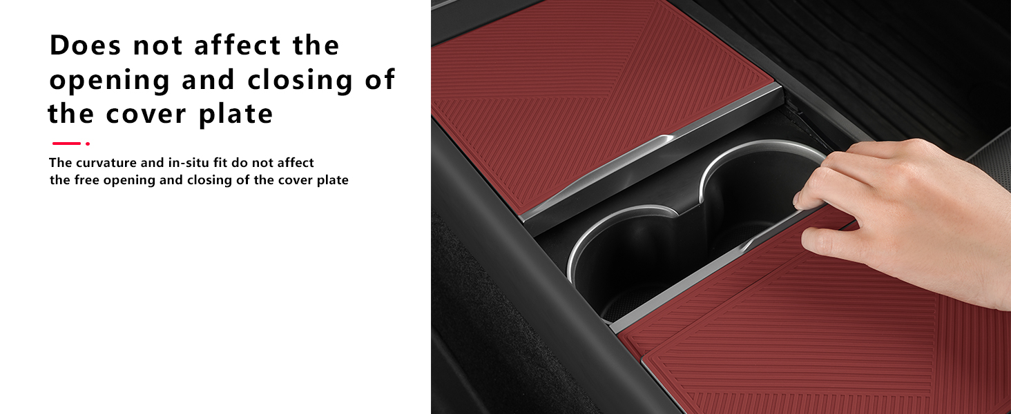 Center Console Silicone Wrap Kit for Tesla Model 3/Y