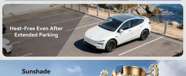 Roof Sunshade for Tesla