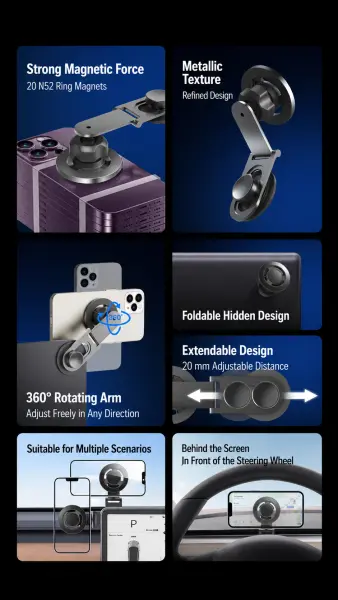Magnetic Phone Holder for Car