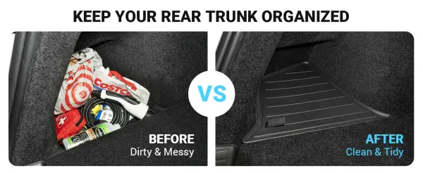 Trunk Storage Bins for Tesla Model Y