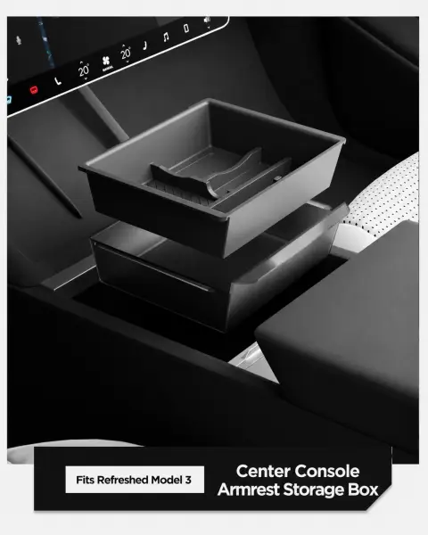 Center Console Organizer Storage