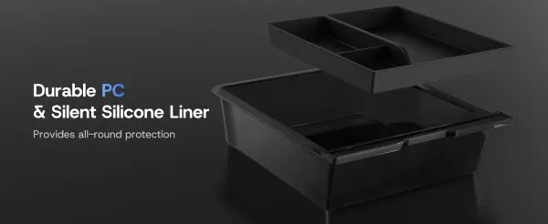 Center Console Organizer Tray 4pcs