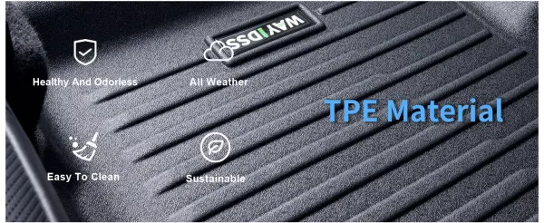 Cargo Mat with Backrest Protection for Model Y Juniper Accessories