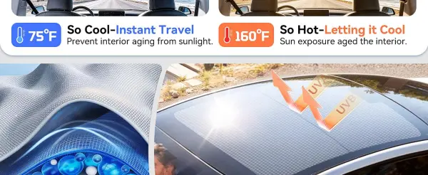 Roof Sunshade for Tesla