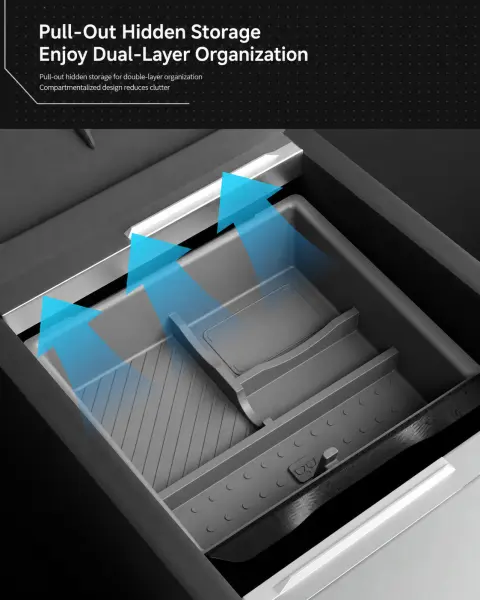 Center Console Organizer Storage