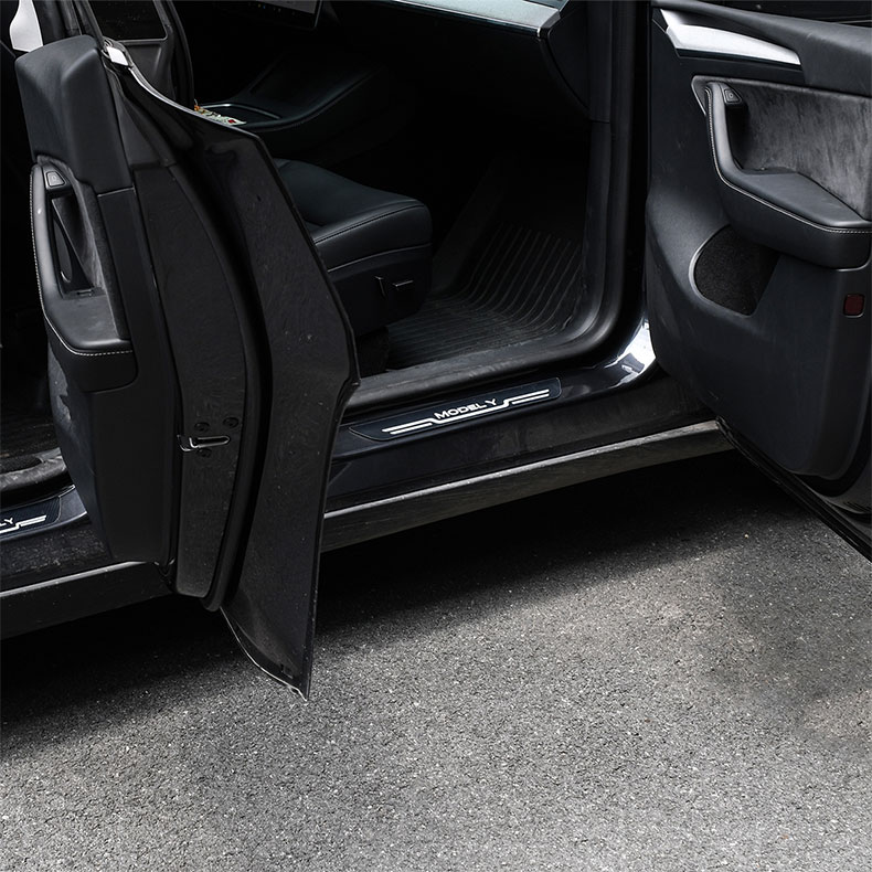 Door Sill Protector Stickers for Tesla Model 3/Y