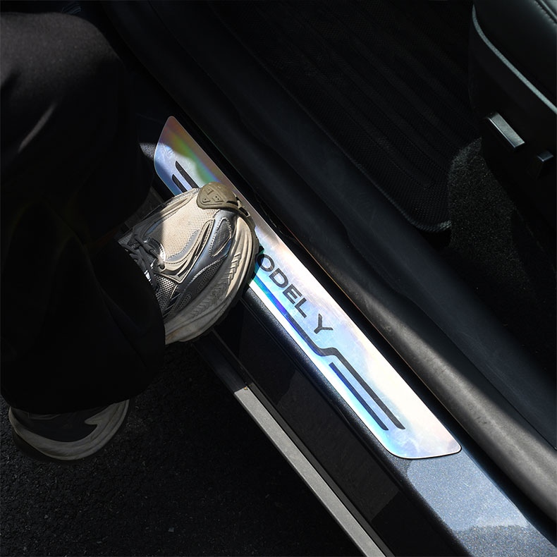 Door Sill Protector Stickers for Tesla Model 3/Y