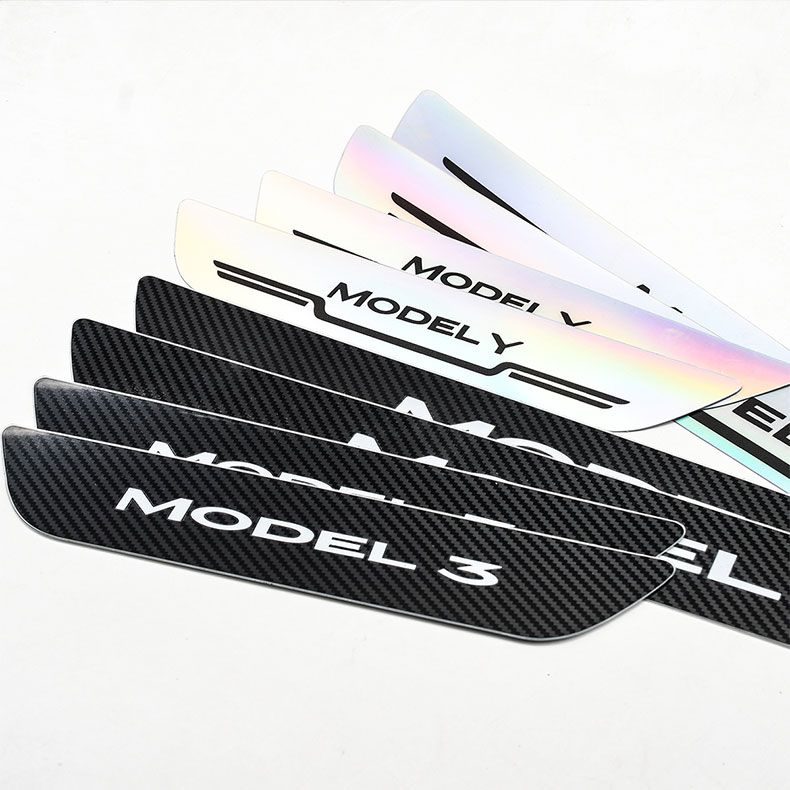 Door Sill Protector Stickers for Tesla Model 3/Y