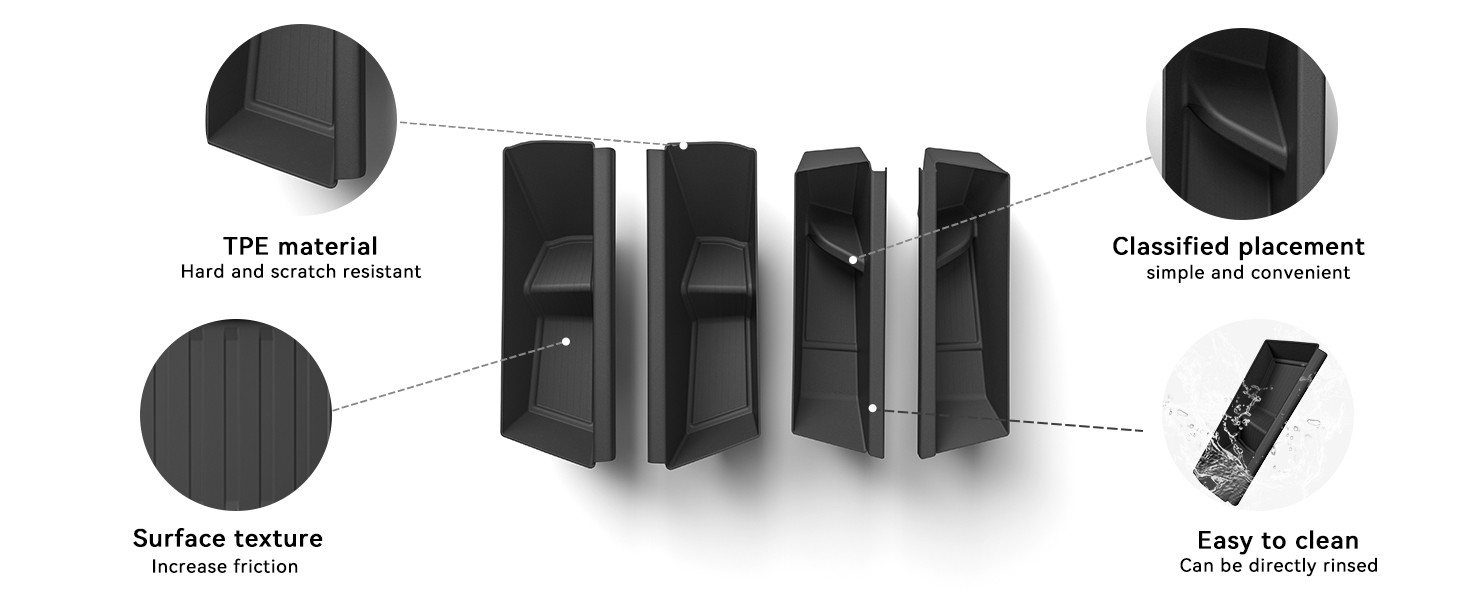 Door Slot Storage Organizers for Tesla Cybertruck