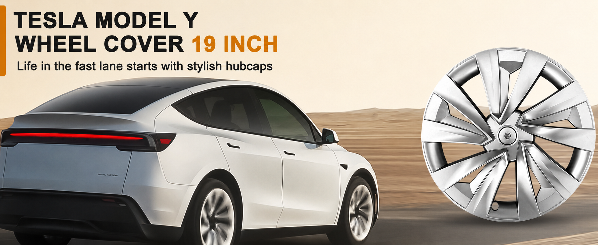 19-Inch Wheel Covers for 2025+ Tesla Model Y Juniper