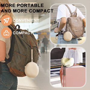 Foldable Memory Foam Travel Neck Pillow