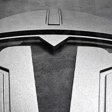 Front Trunk Logo Badge Sticker for Tesla Model 3/Y