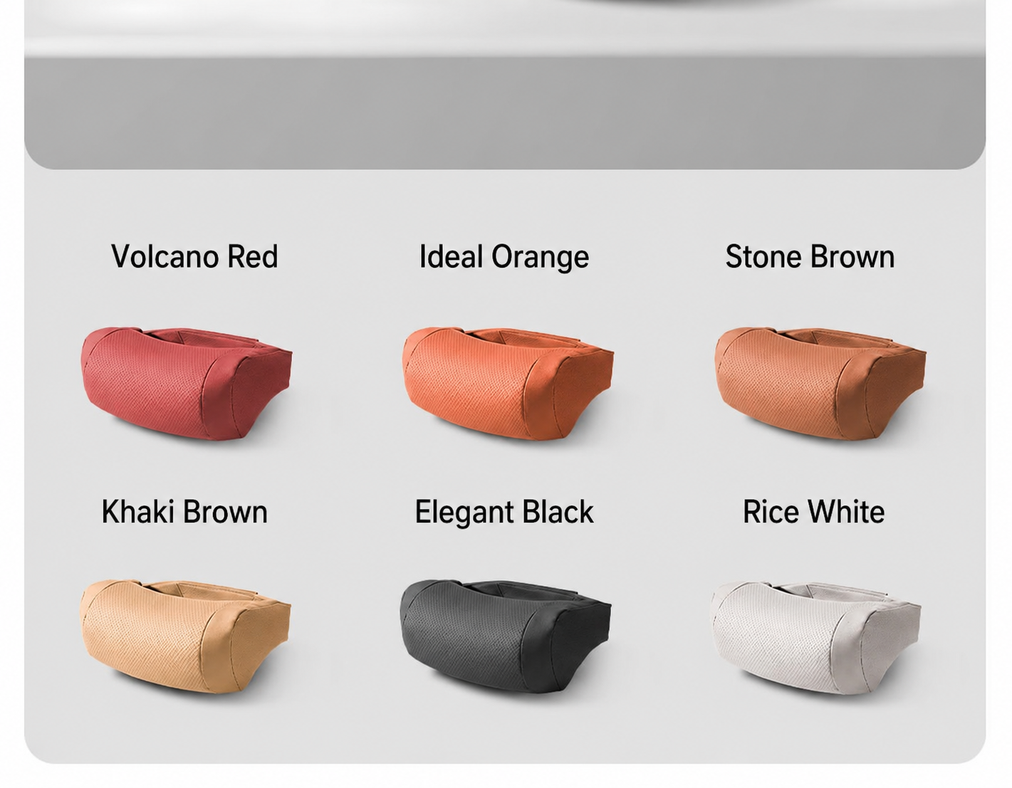 Car Headrest & Neck Support Pillow — Compatible with Tesla Model 3, Y, S, and X