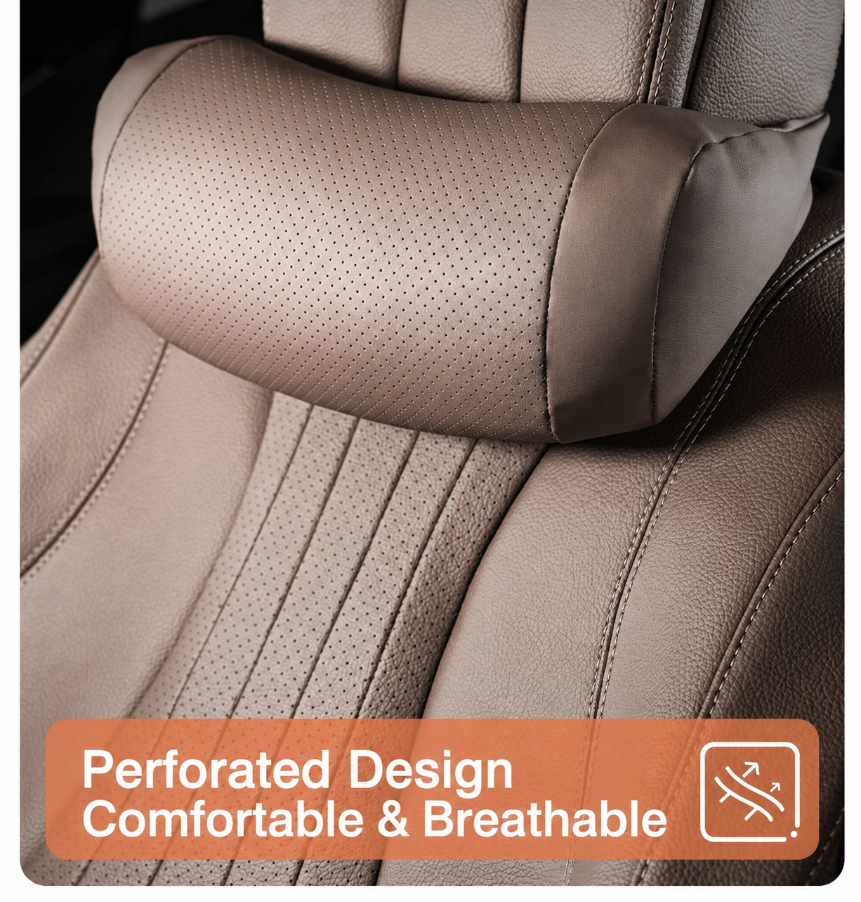 Car Headrest & Neck Support Pillow — Compatible with Tesla Model 3, Y, S, and X