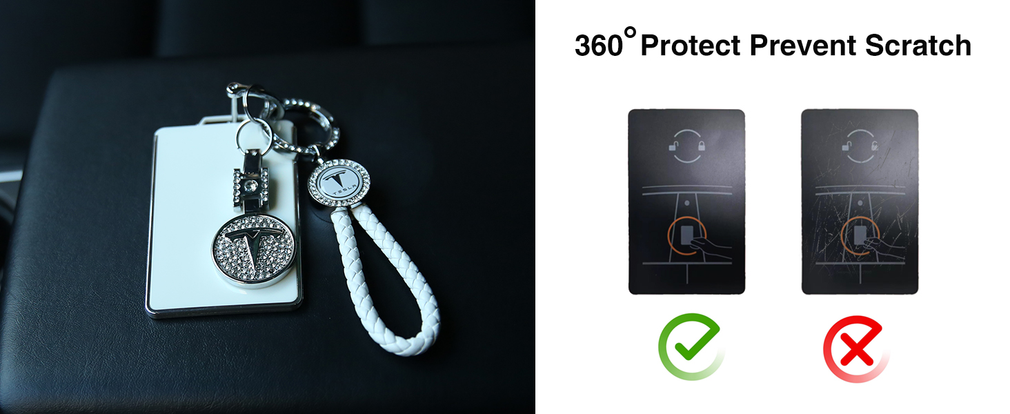 Bling Tesla Key Card Holder