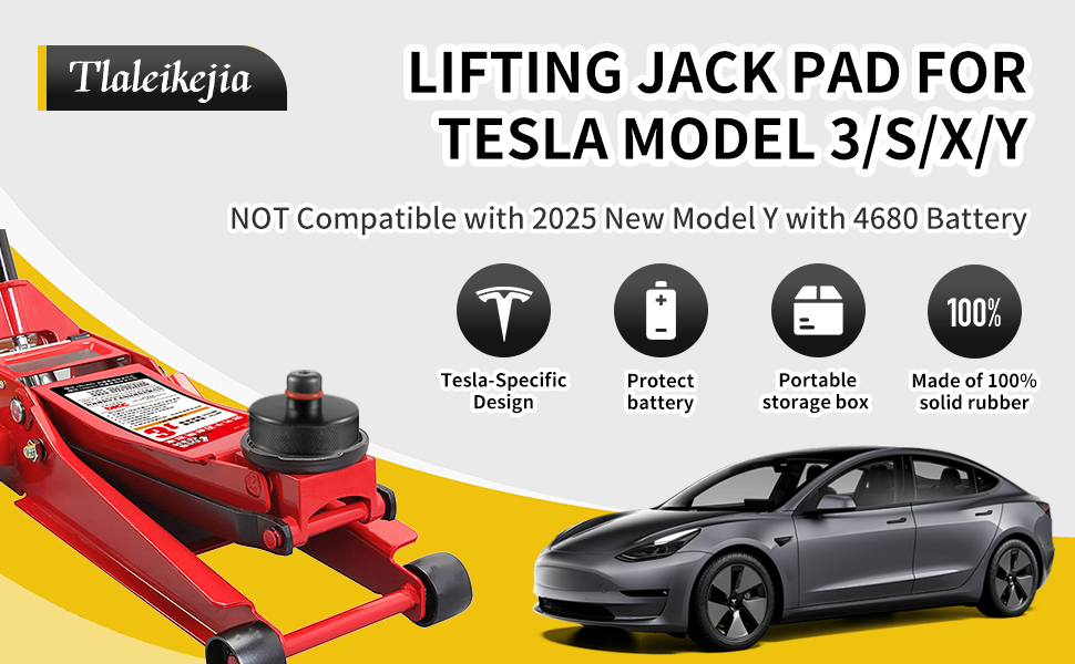 Jack Pad Set for Tesla Model 3/S/X/Y