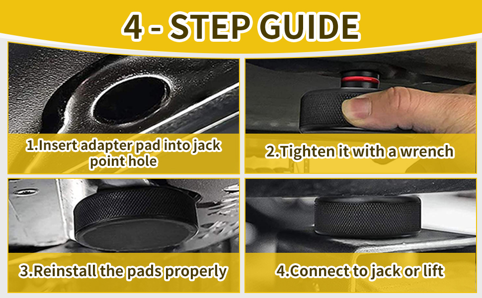 Jack Pad Set for Tesla Model 3/S/X/Y