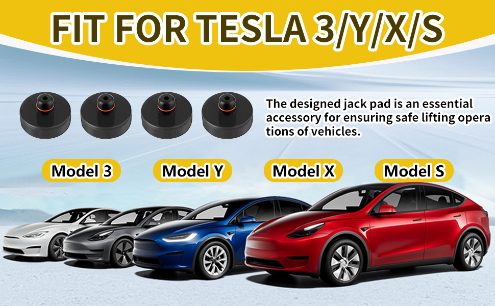 Jack Pad Set for Tesla Model 3/S/X/Y