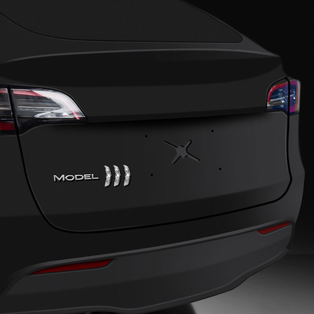 Magnetic Pea Logo Sticker for Tesla Model 3/Y