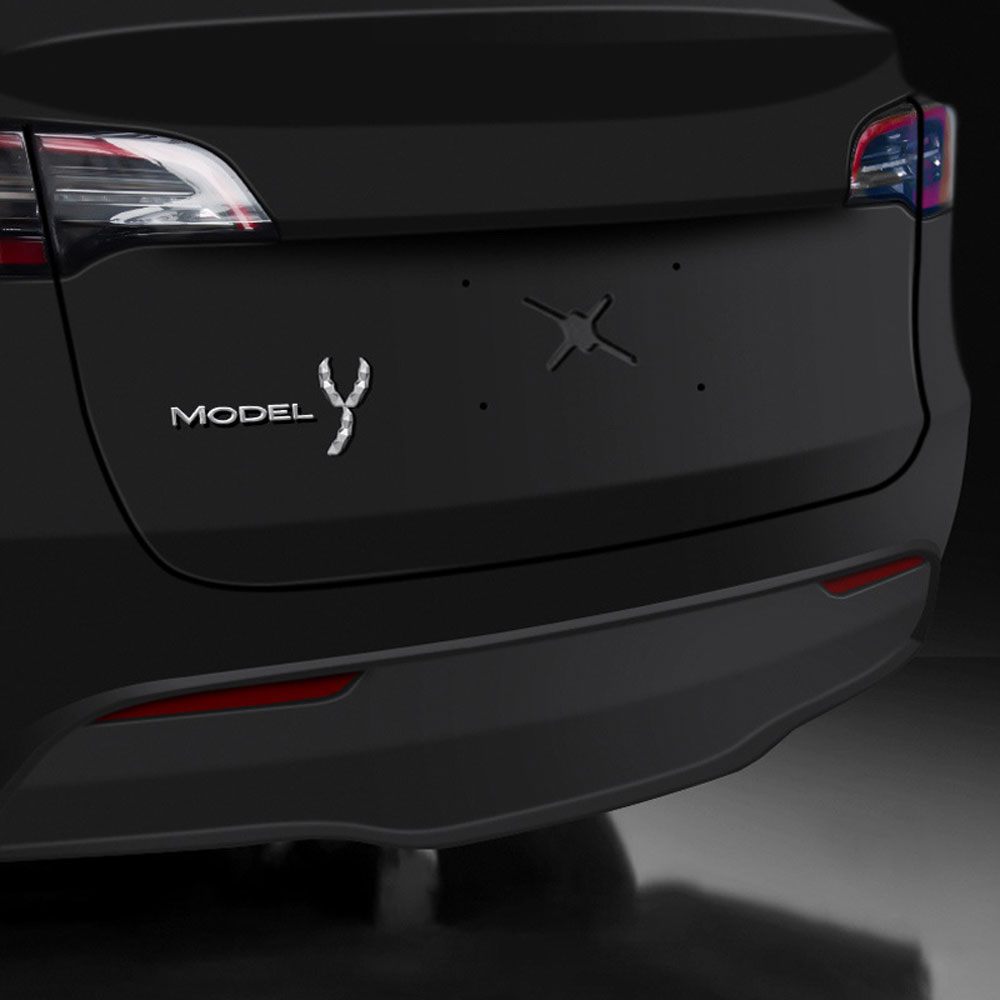 Magnetic Pea Logo Sticker for Tesla Model 3/Y
