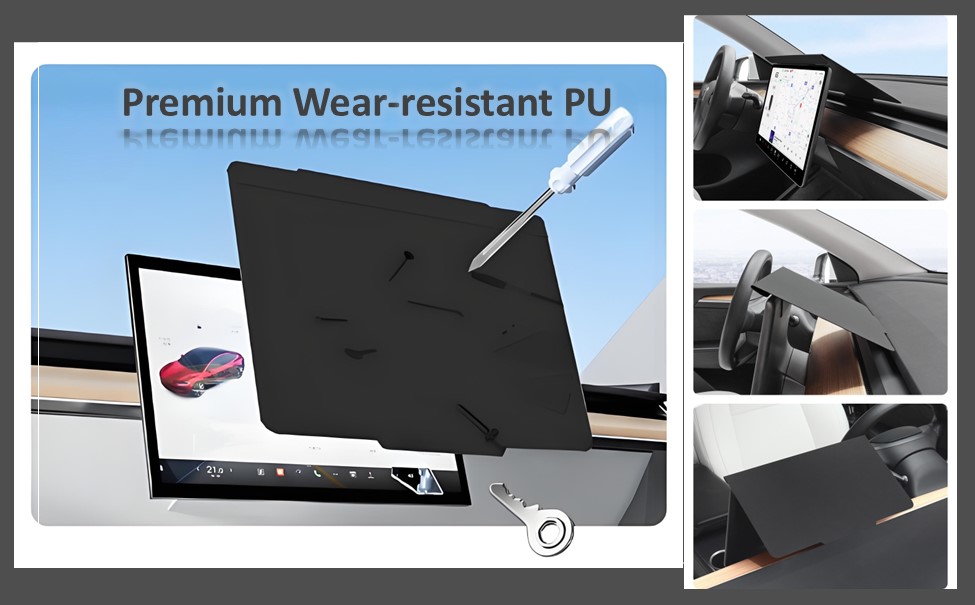 Magnetic Screen Sun Shade Cover for Tesla Model 3/Y
