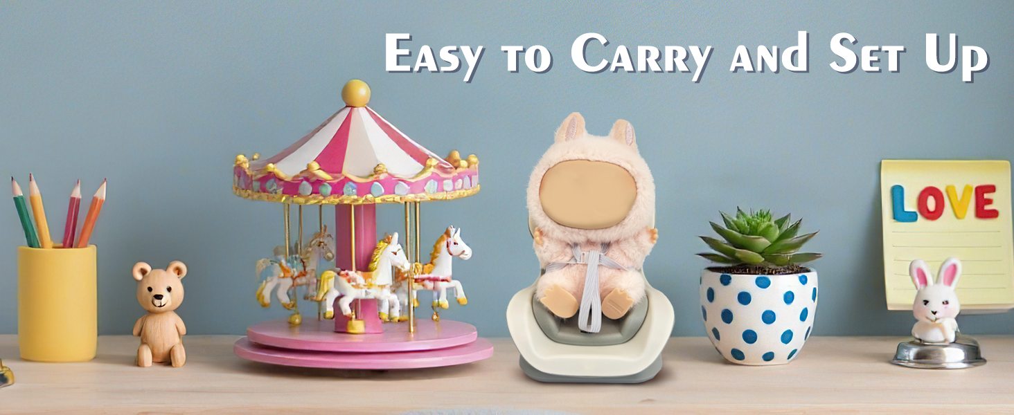 Mini Doll Car Seat Vent Clip