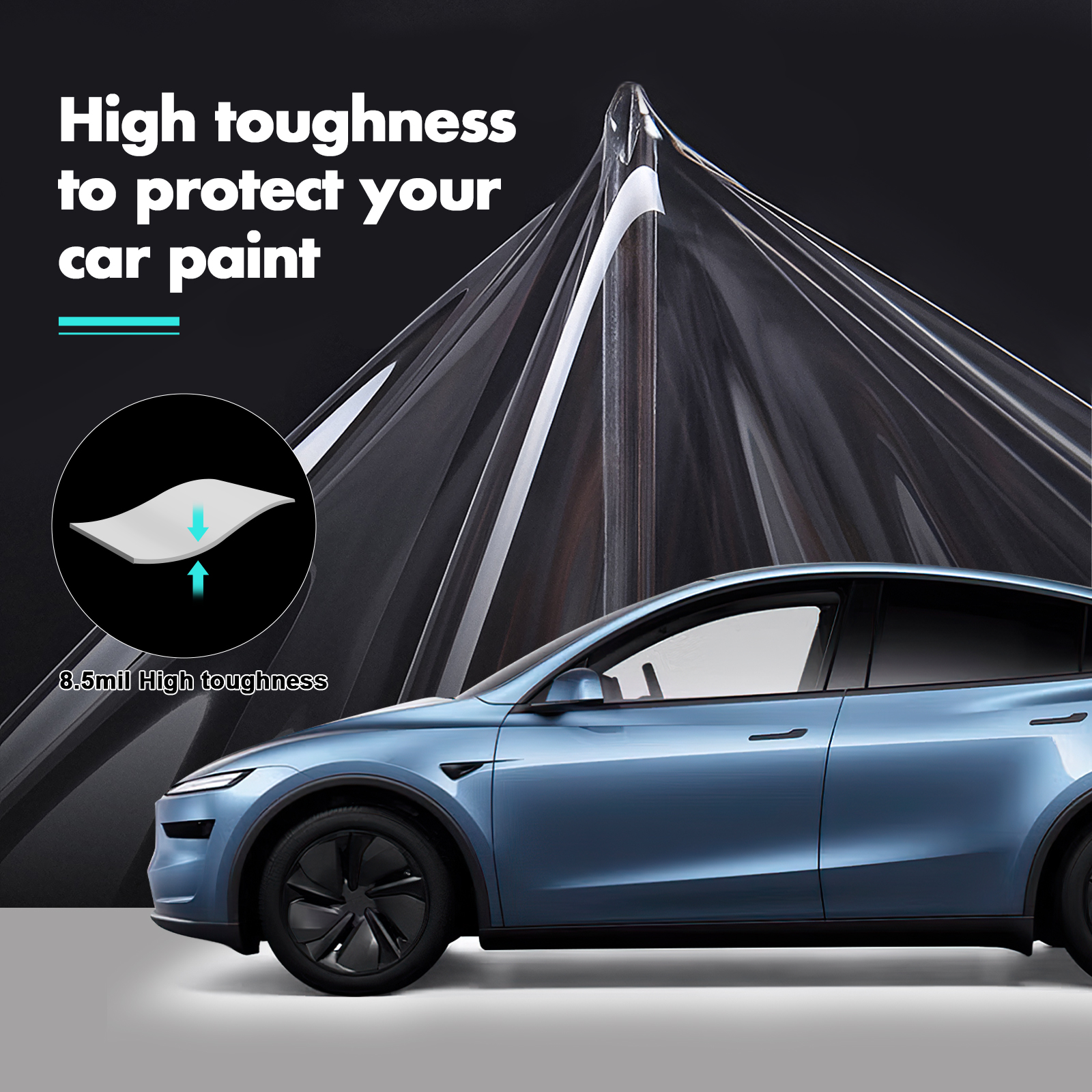Mini Rear Trunk Bumper PPF for Tesla Model Y Juniper