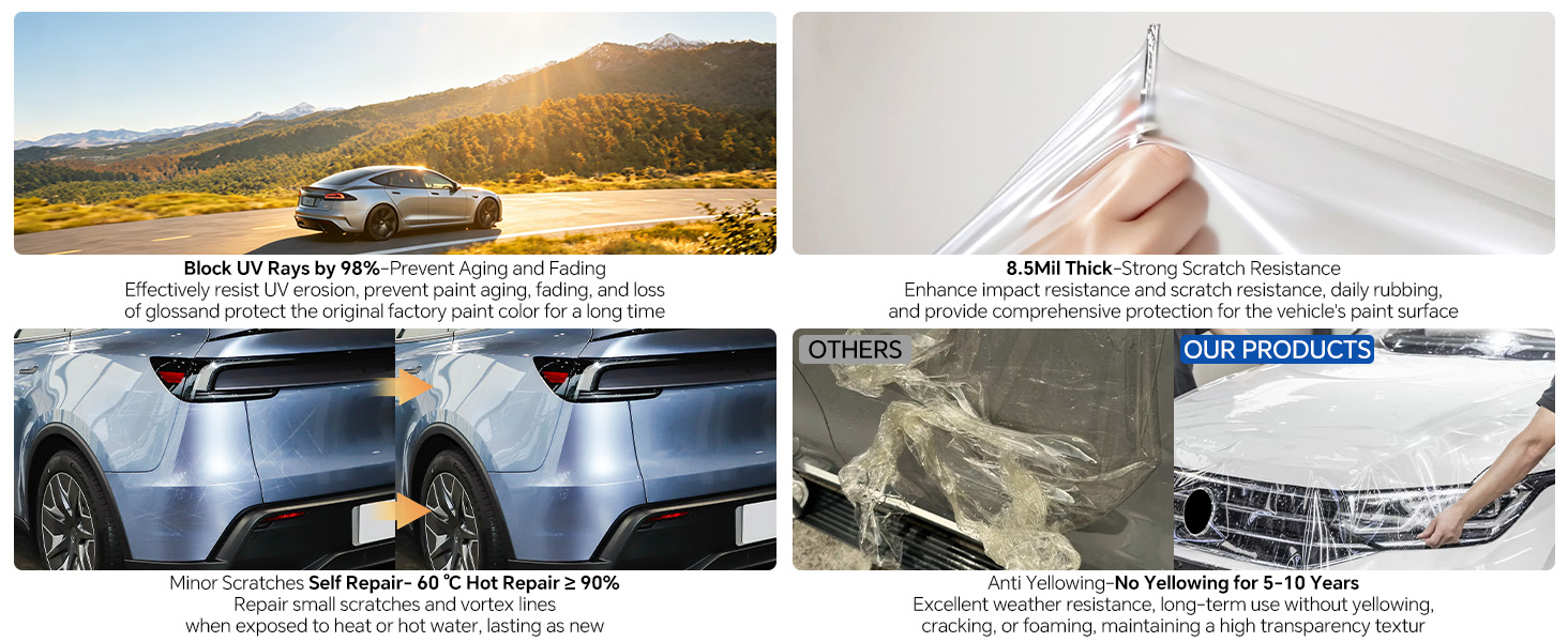 Precut PPF Paint Protection Film Kit for Tesla Cybertruck
