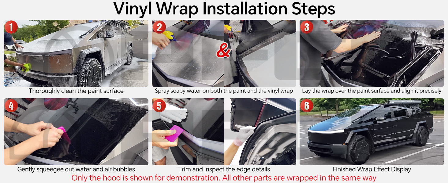 Precut PPF Paint Protection Film Kit for Tesla Cybertruck