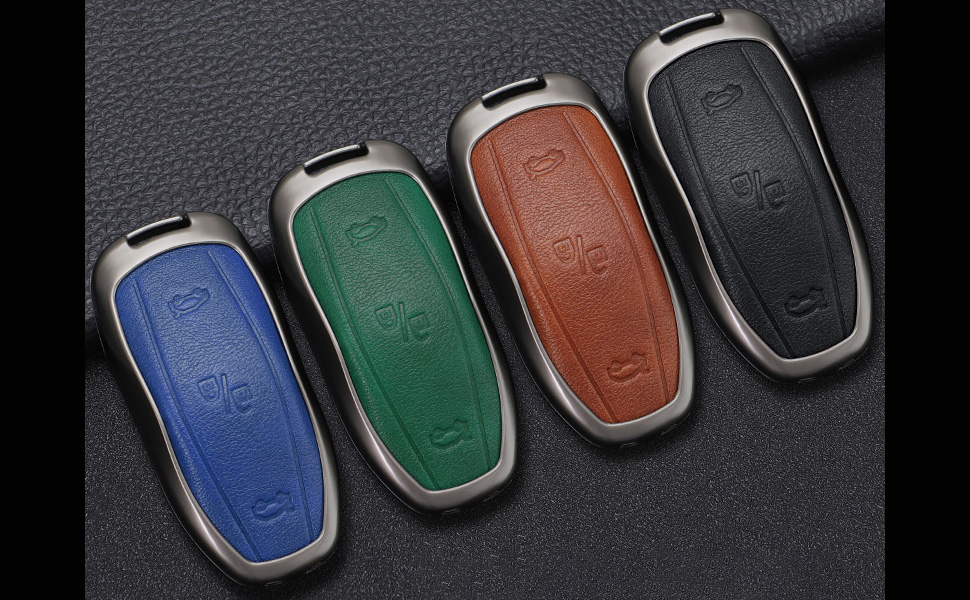 PU Leather Key Fob Cover for Tesla Model S