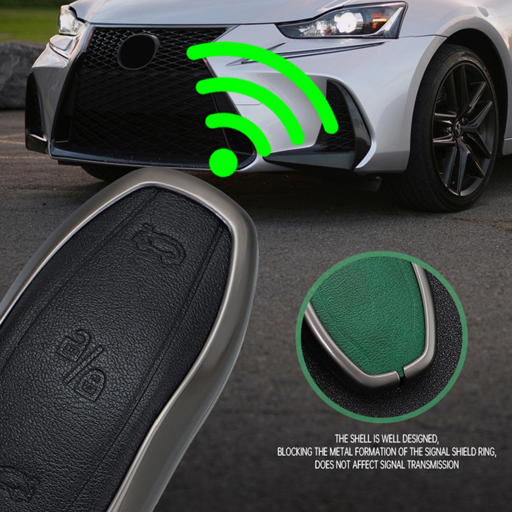 PU Leather Key Fob Cover for Tesla Model S