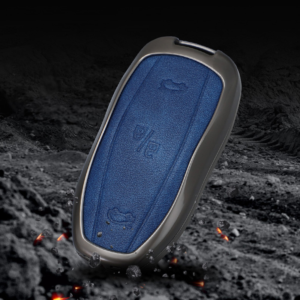 PU Leather Key Fob Cover for Tesla Model S