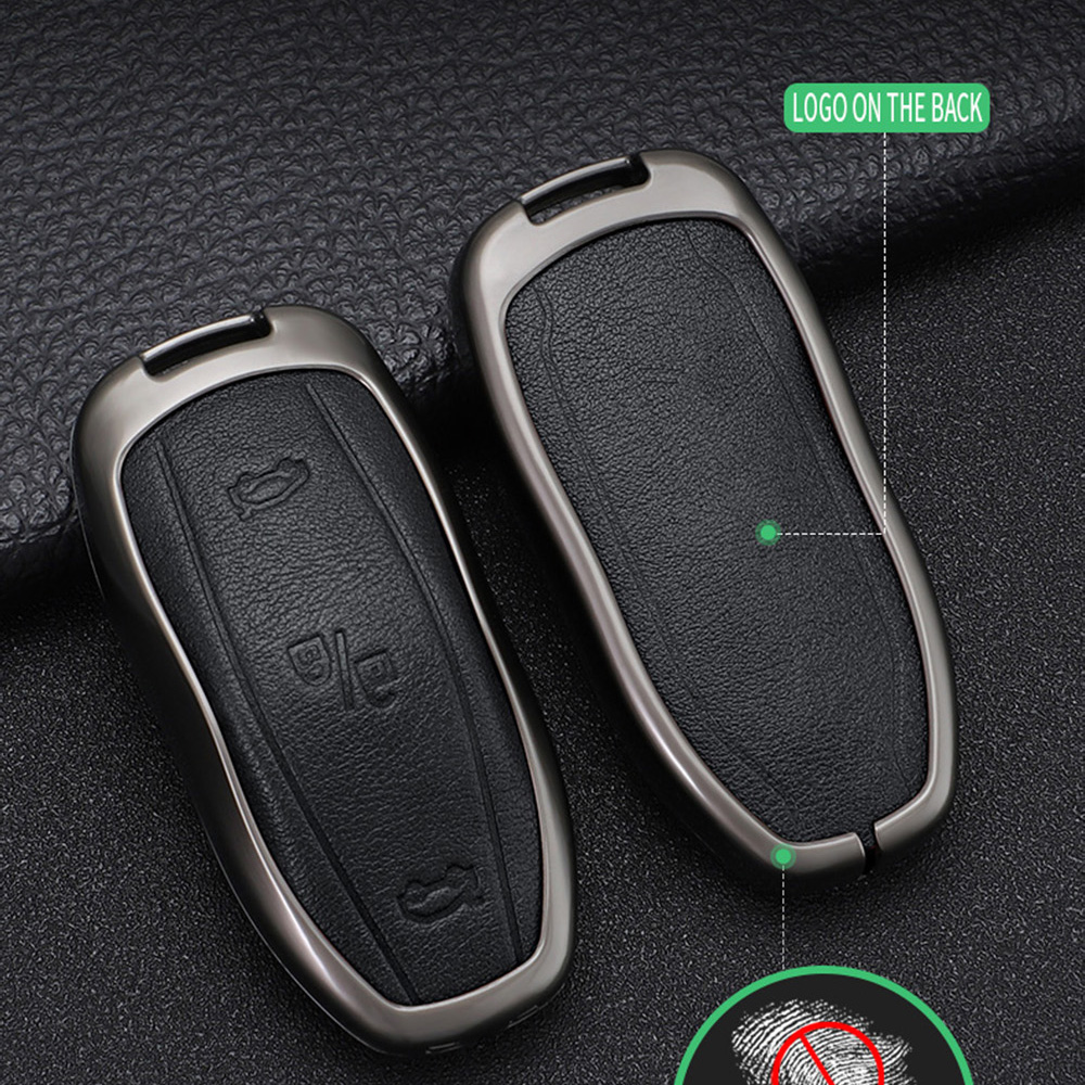 PU Leather Key Fob Cover for Tesla Model S