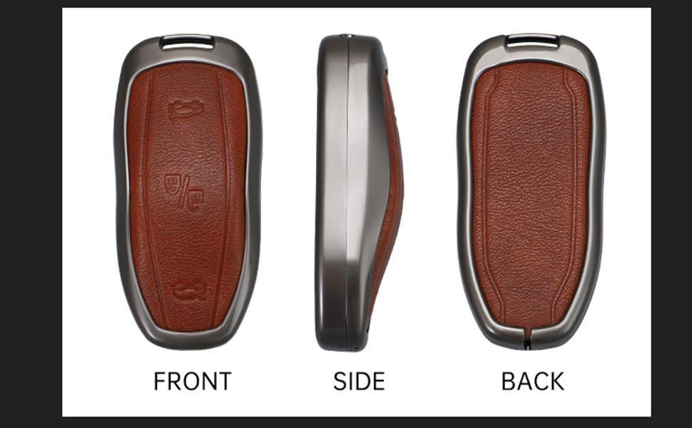 PU Leather Key Fob Cover for Tesla Model S