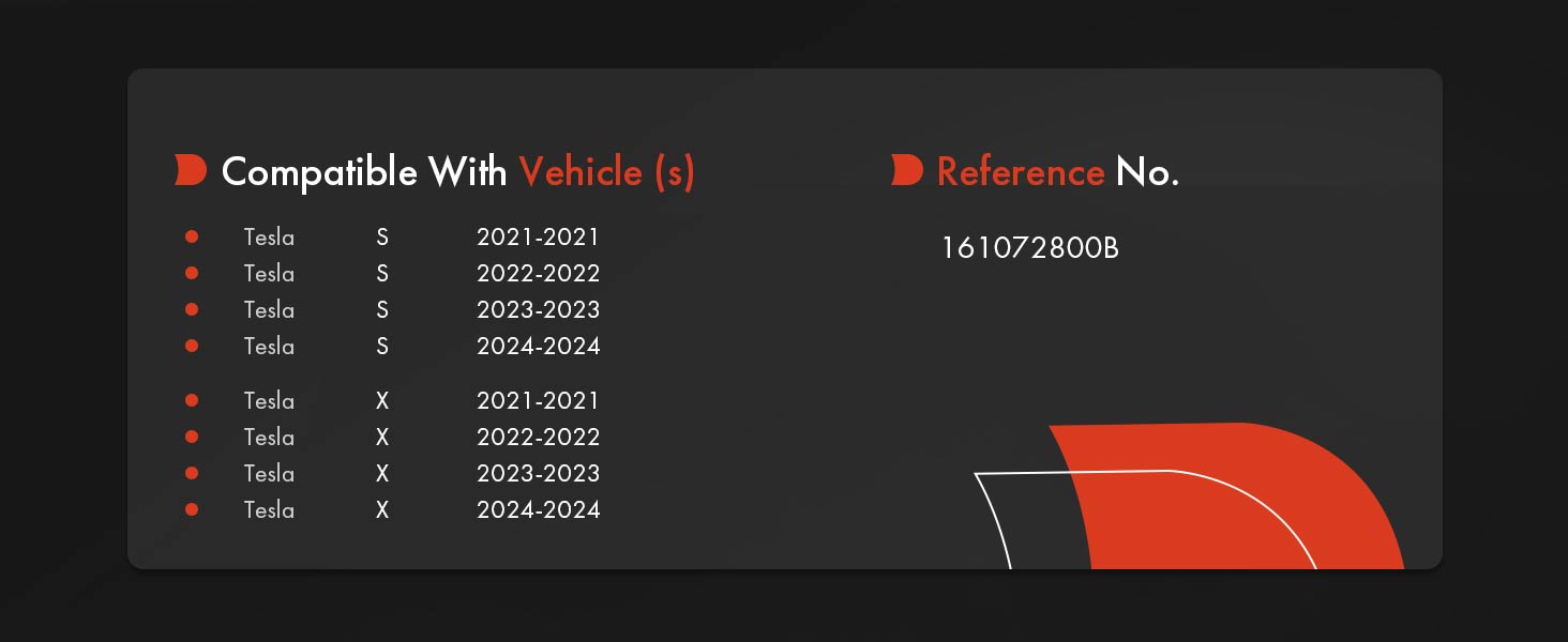 Radiator Core Support for Tesla Model S/X